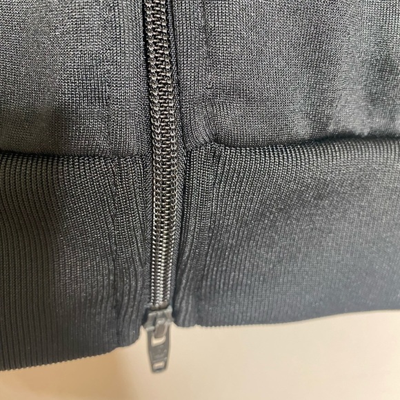 adidas Black and White Track Jacket - Picture 7 of 8